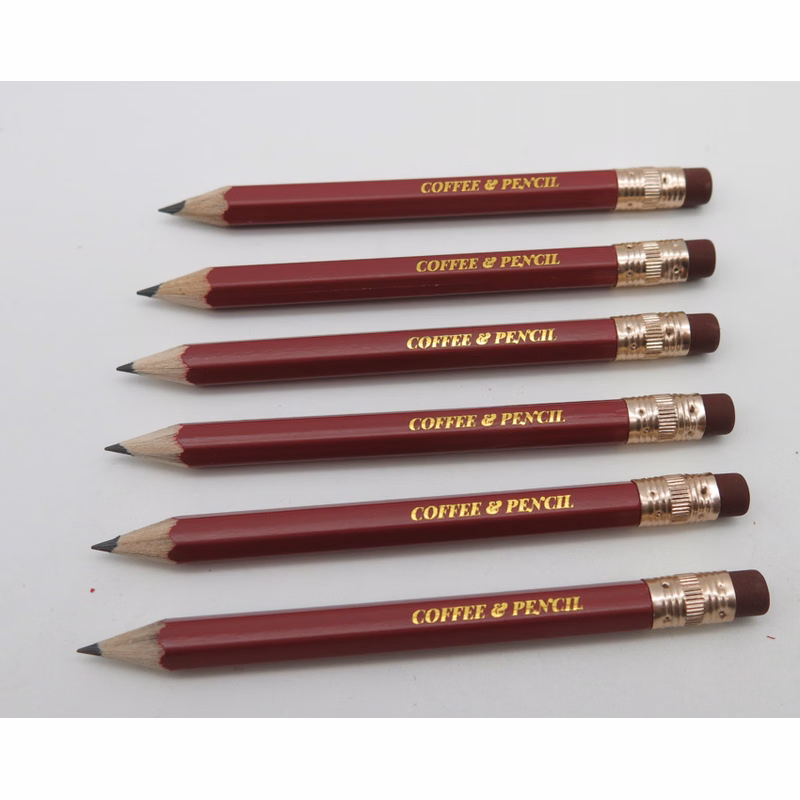 Hex Pencils with Erasers