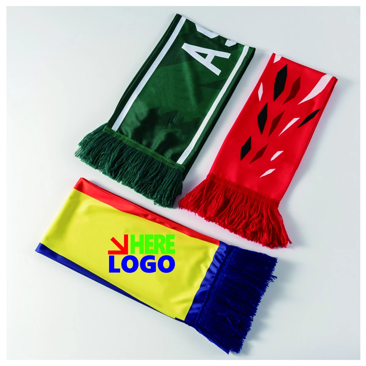 Polyester Scarf with Custom 1
