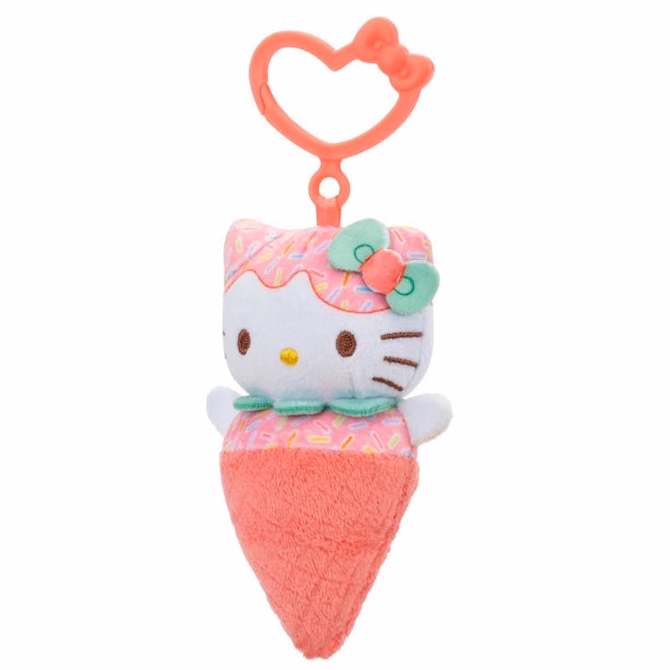 Hello Kitty and Friends Clip-On Plush - Assorted 4"