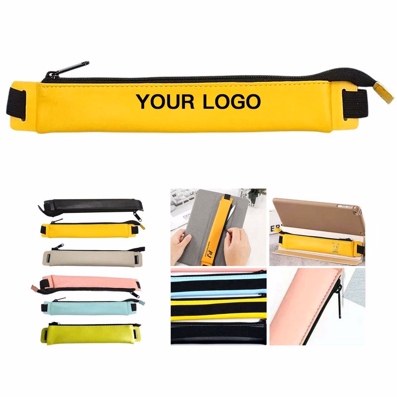 PU Leather Pen Pouch with Adjustable Strap