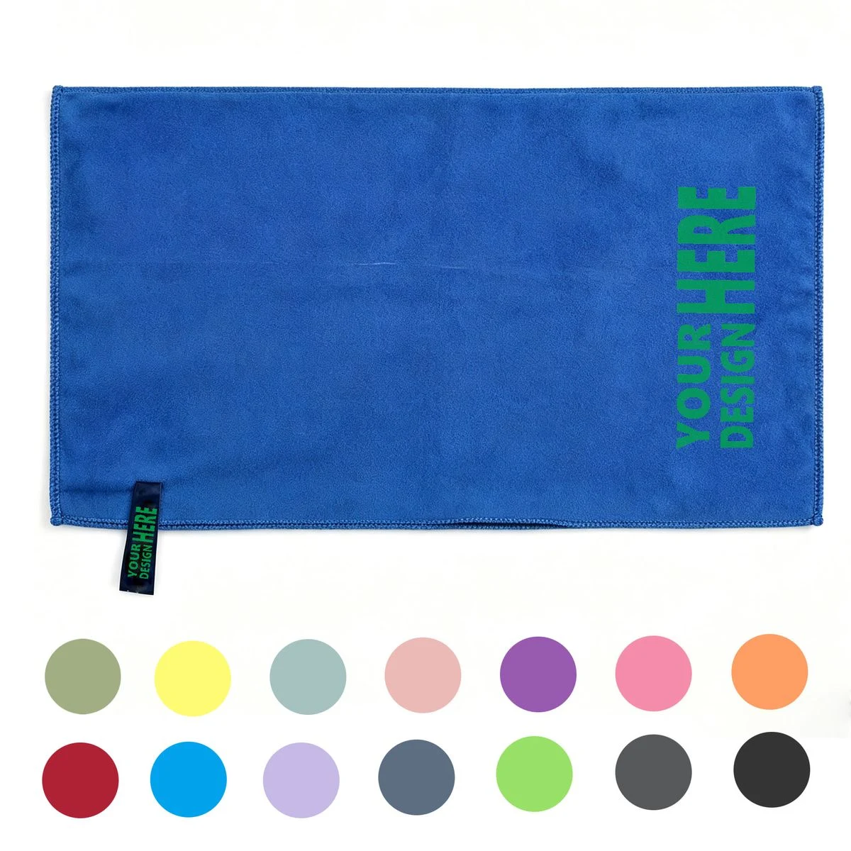 Customizable Microfiber Quick Dry Compact Travel Sport Towel 1