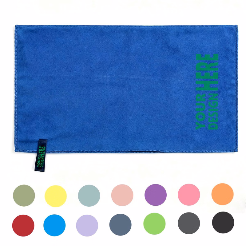 Customizable Microfiber Quick Dry Compact Travel Sport Towel