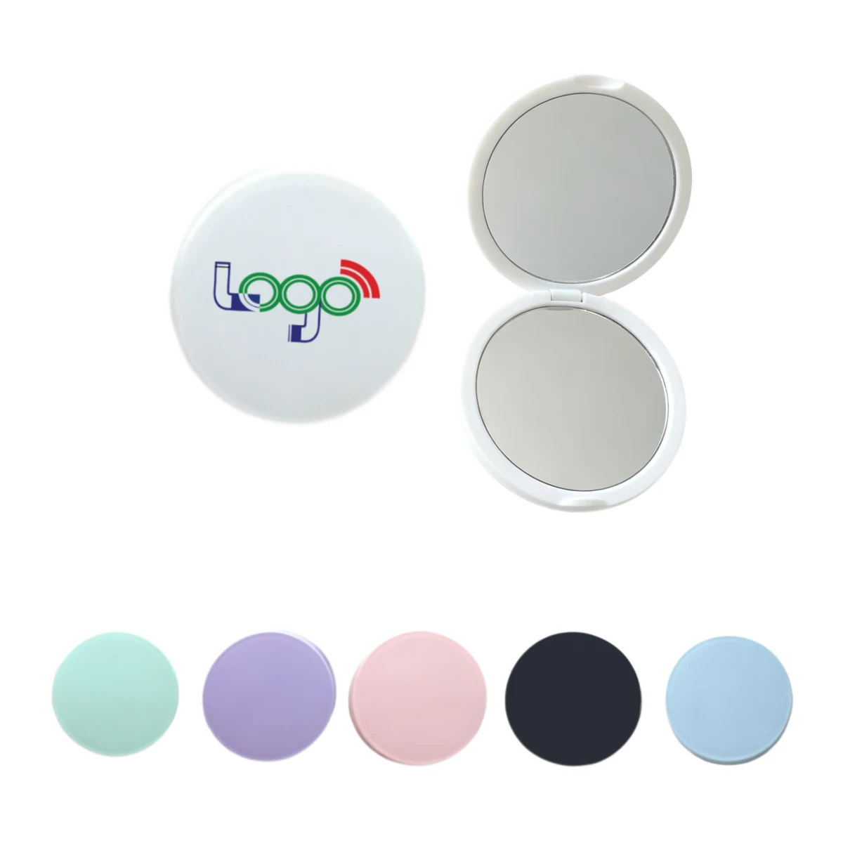 Compact Double-Sided Foldable Mirror 1
