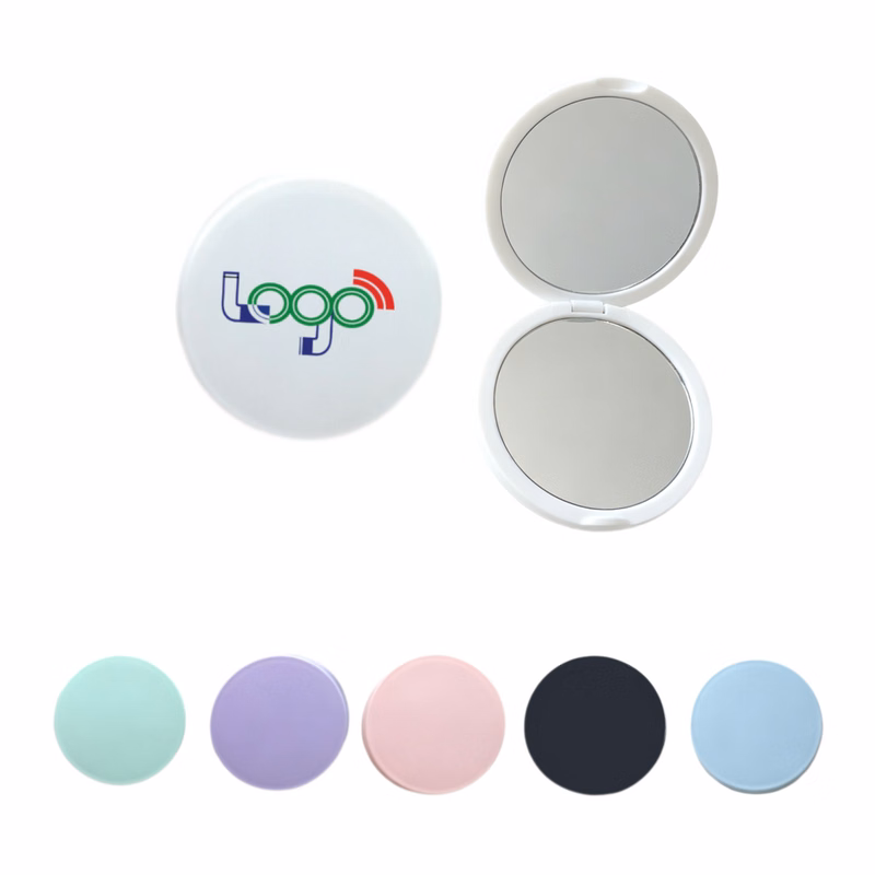 Compact Double-Sided Foldable Mirror