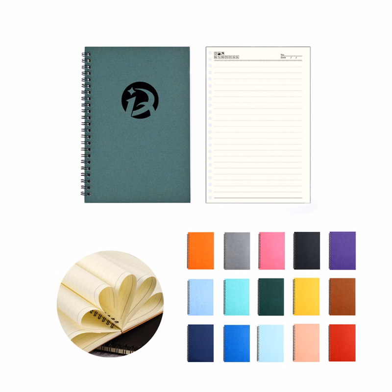 A5 spiral ruled notebook 60 pages