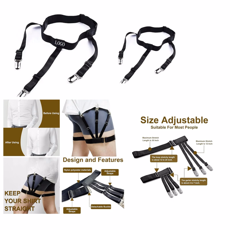 Shirt Clips Suit Accessories Mens