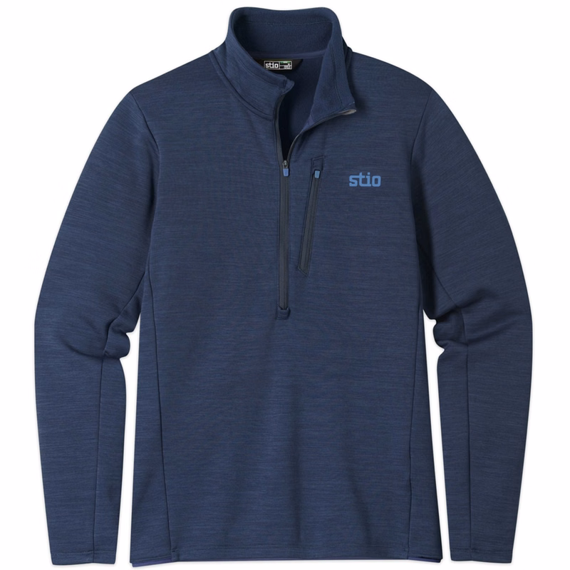 STIO® Men's Glide Power Stretch Half Zip Pullover