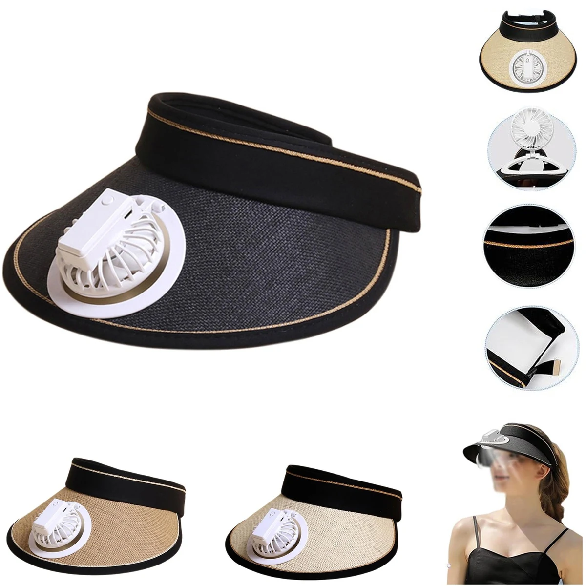 Sun Visor Hats Fan 1