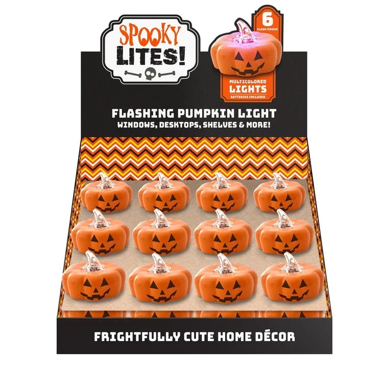 Flashing Pumpkin Lights - Six Modes 1