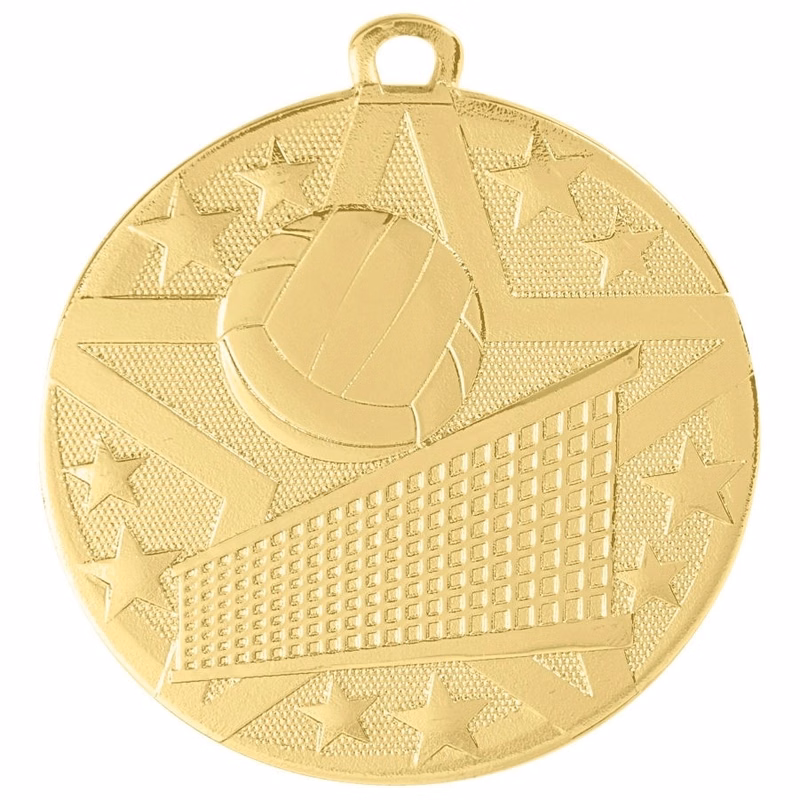 2" Bronze Superstar Volleyball Medal