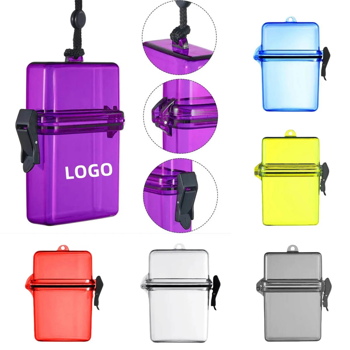 Multi-Function Lanyard Transparent Sealed Waterproof Case 1
