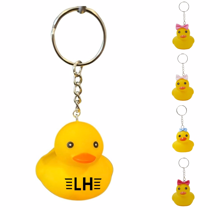 Rubber Duck Keytag