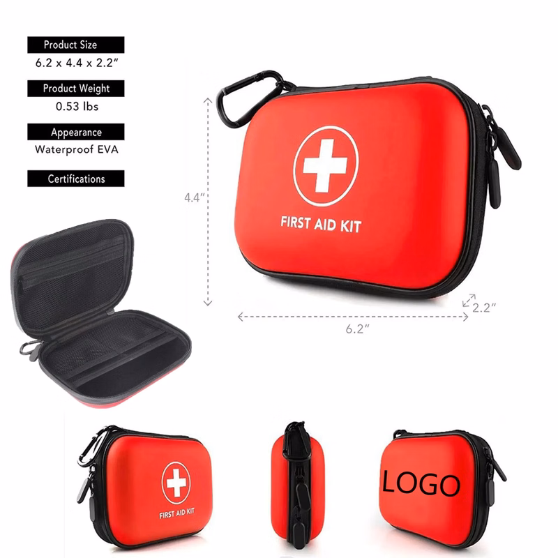 Waterproof Hard Shell First Aid Kit with Emergency Supplies