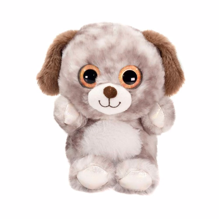Plush Brown and White Dogs - 6.5"