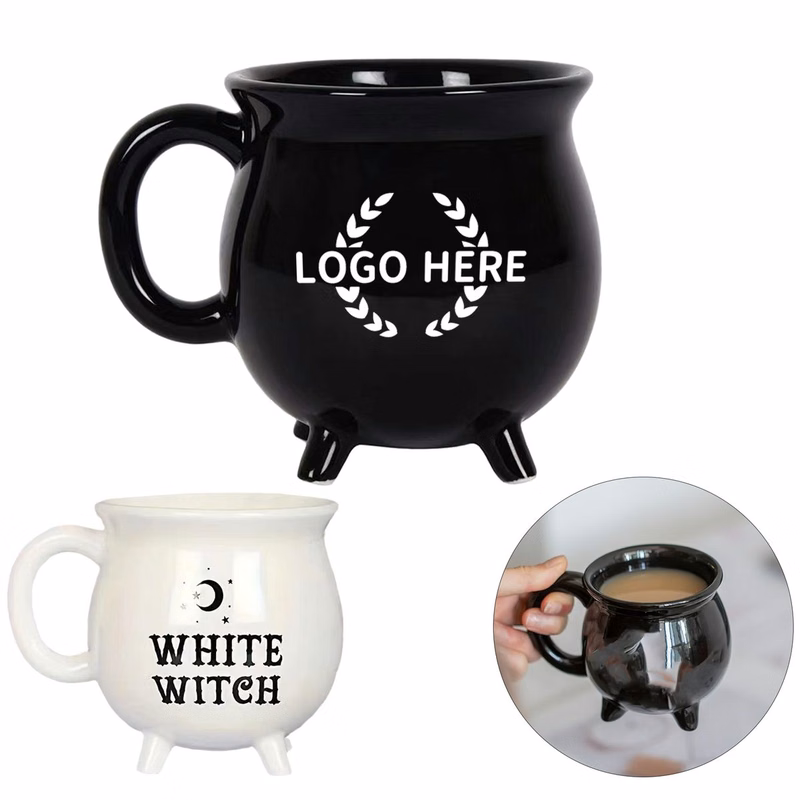 Witchy Cauldron Ceramic Mug
