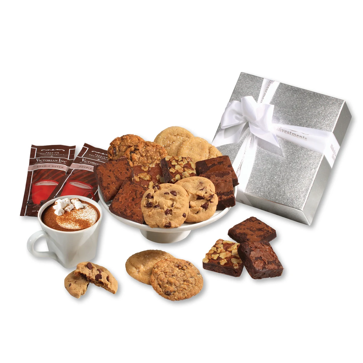 Cookies, Brownies & Hot Cocoa Gift Box 1