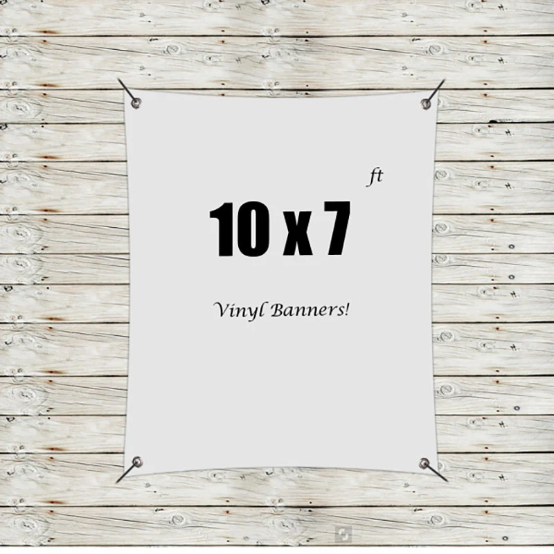 Custom 10' x 7' Vinyl Banners 1