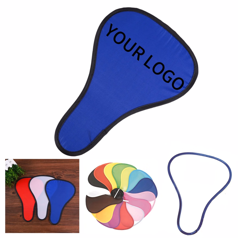 12.59 Inch Folding Fan with Pouch for Travel and Events