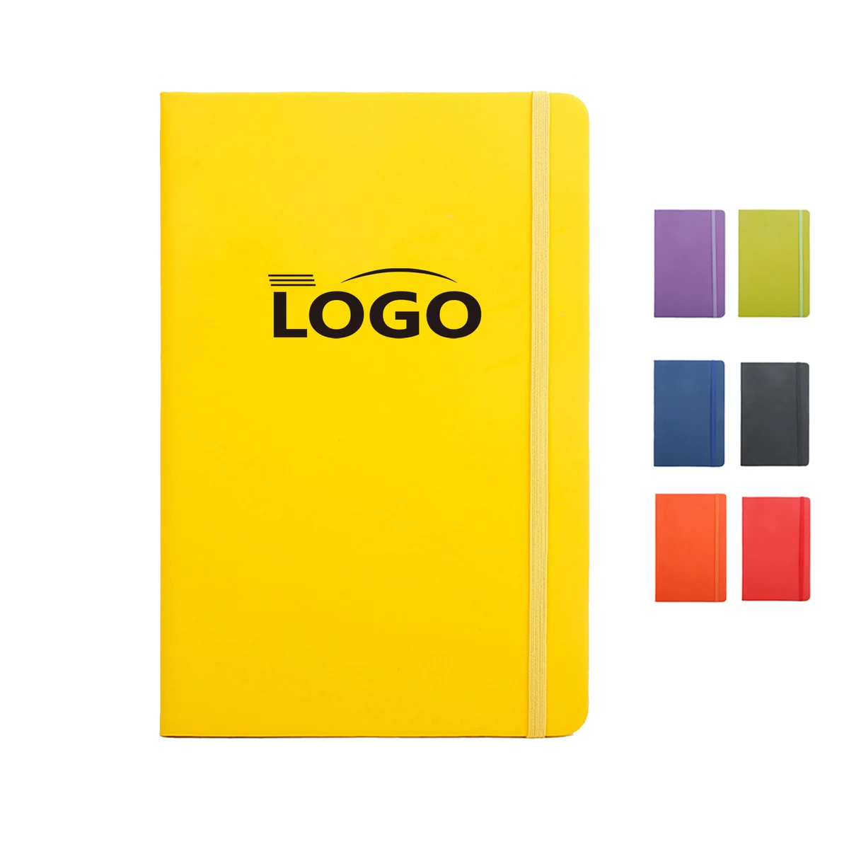 A5 Notebook with Elastic Band 1