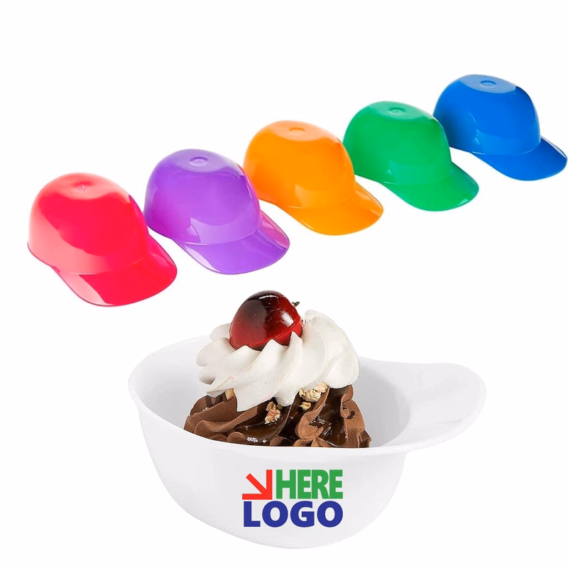 Baseball Helmet Ice Cream Bowls