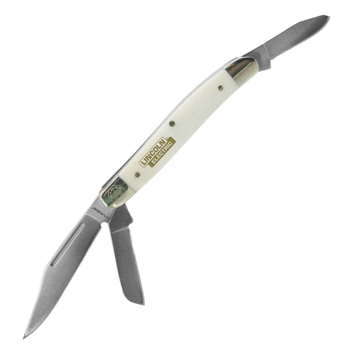 Amigo - White Bone 3 Blade Stockman 1