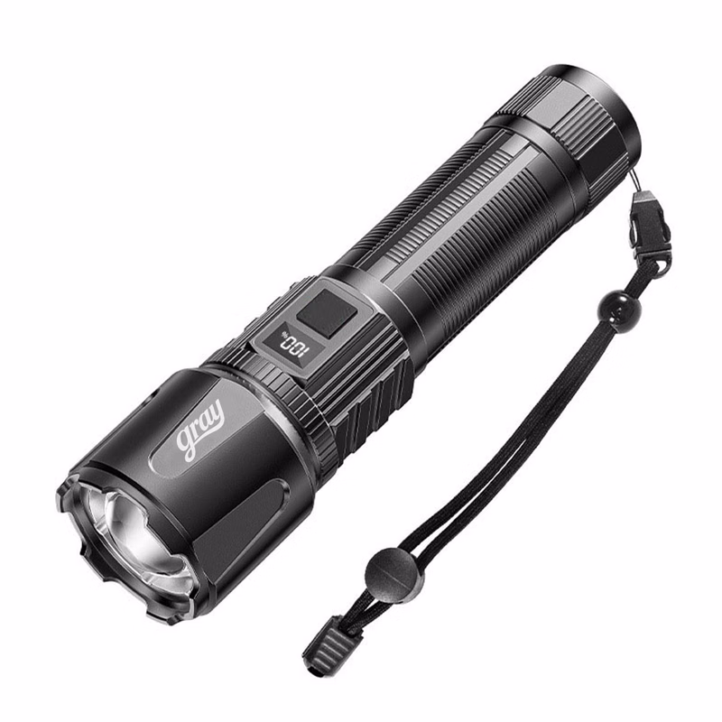 Outdoor High-power Rechargeable Dimmable Flashlight