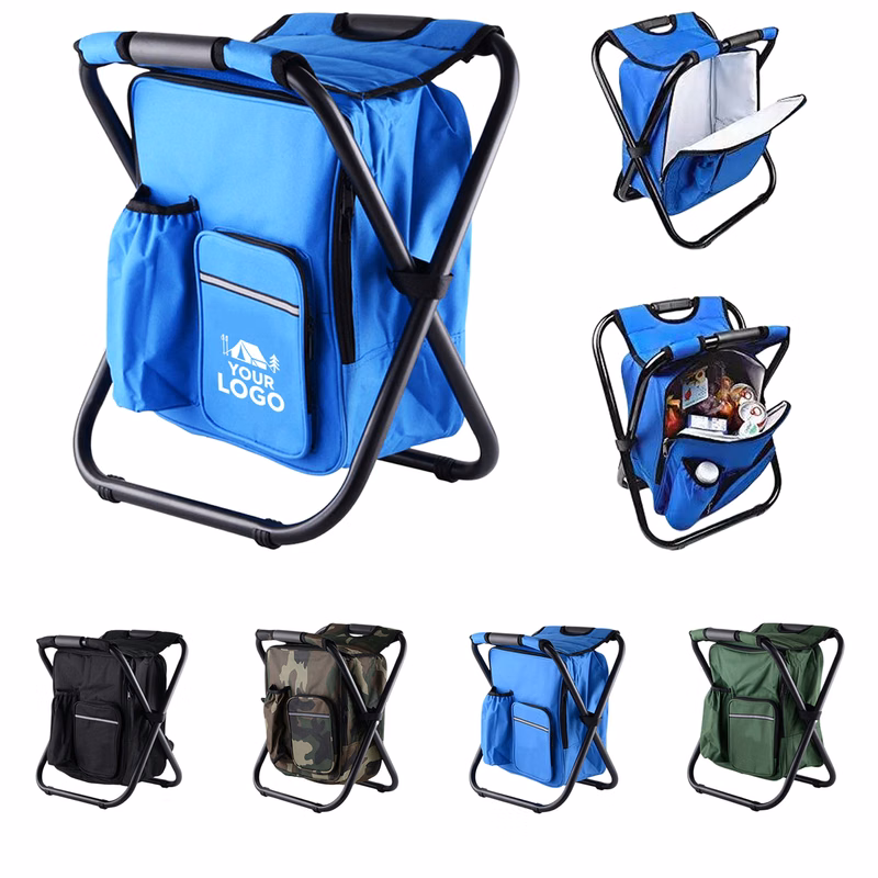 Stool with Insulated Backpack Bag