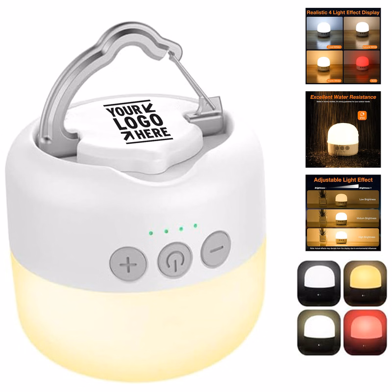 4 Modes Up To 150H Running Time LED Power Bank 6400mAh Camping Tent Light