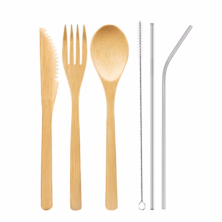 Bamboo Utensils for Travel