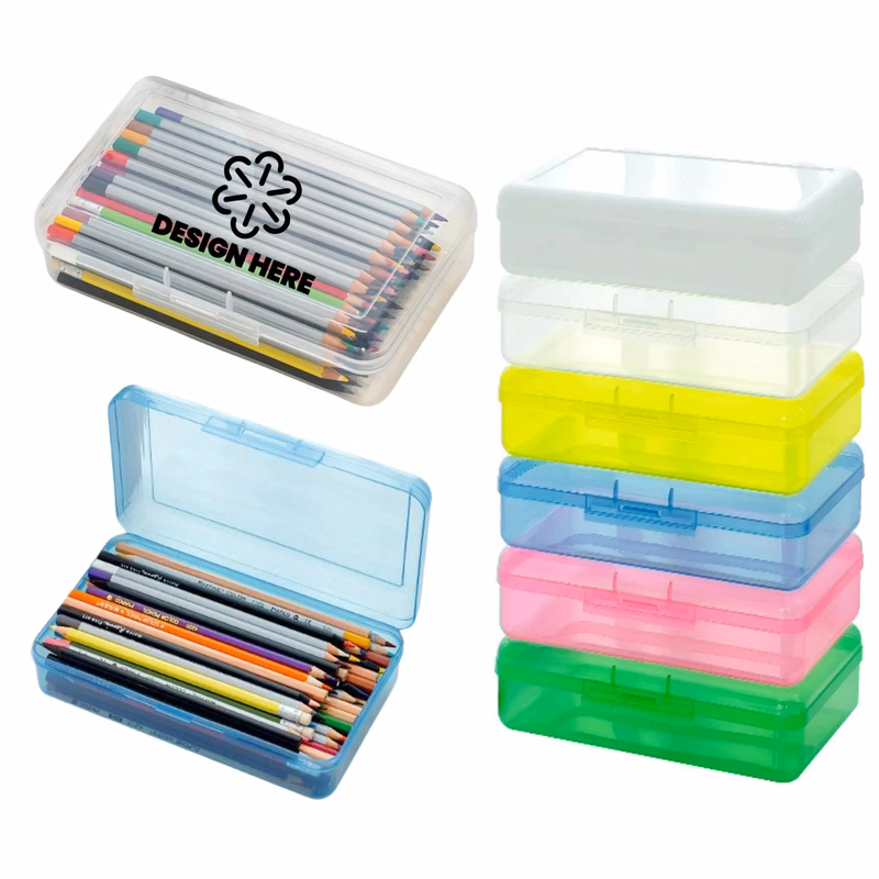 Large Translucent Pen Case