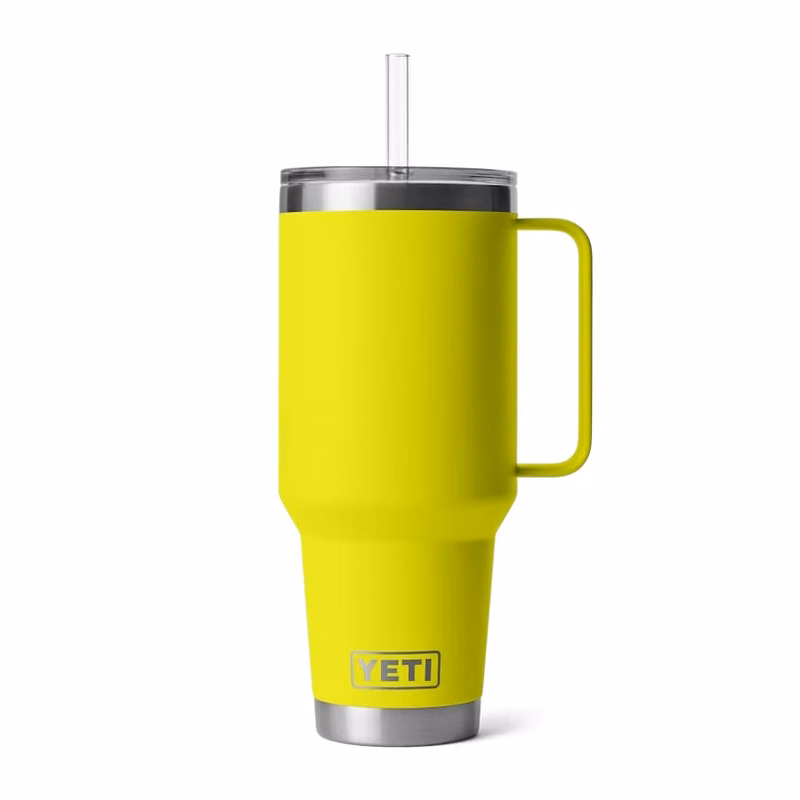 YETI Rambler 42 OZ Mug w/ Straw Lid - Laser Engraved