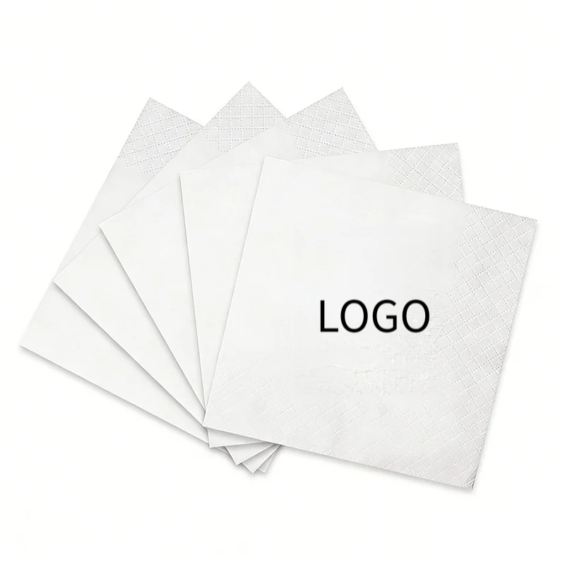 Custom Printed Disposable Square Paper Napkins 1