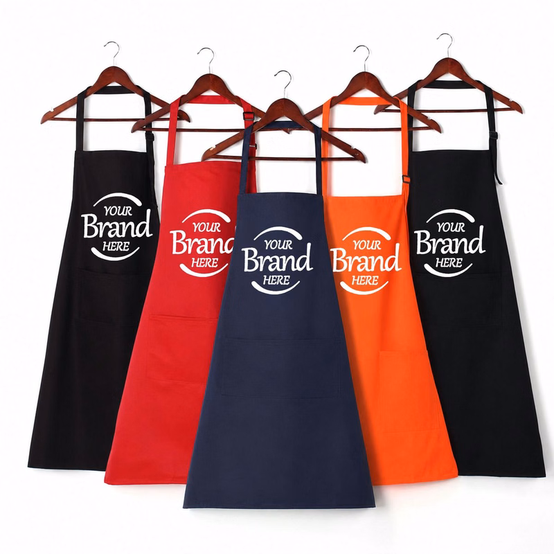 Adjustable Neck Strap Kitchen Apron