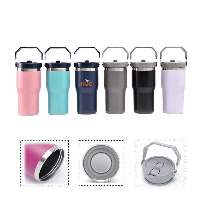 20oz Portable Car Cup 600ml Thermal Mug 1