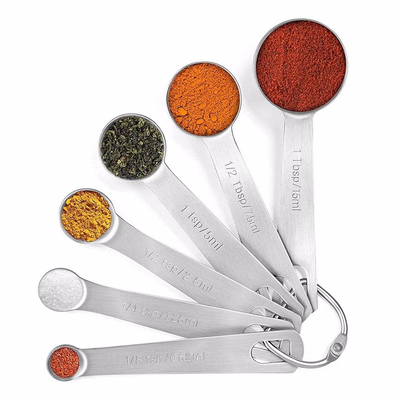 Measuring Spoons Set Stainless Steel