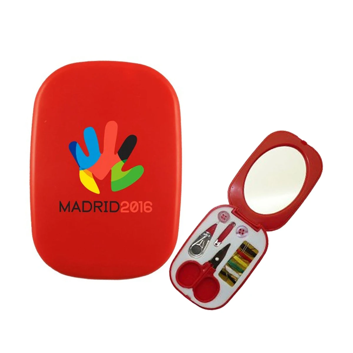 Compact sewing kit with enclosed mirror(Close Out) 1