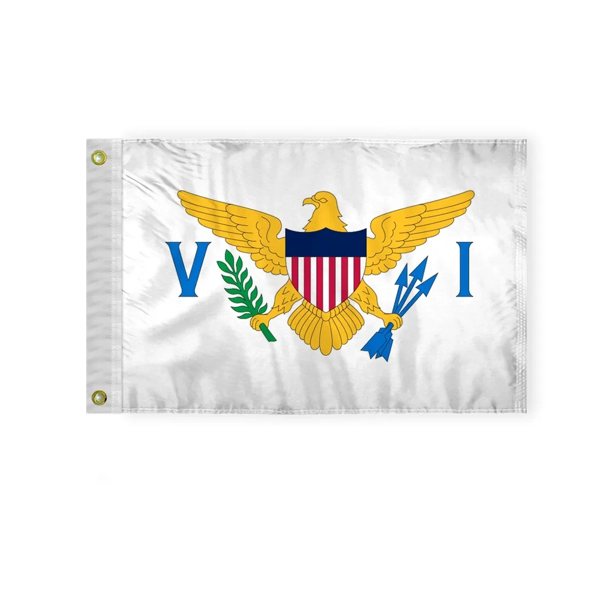 12"x18" to 8'x12' Virgin Island Nylon Flags 1