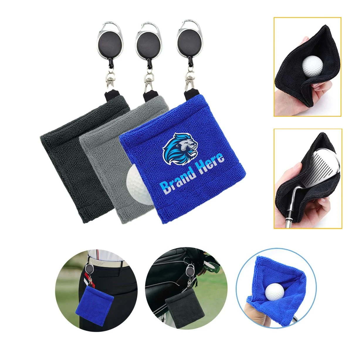 Microfiber Golf Cleaning Towel 1
