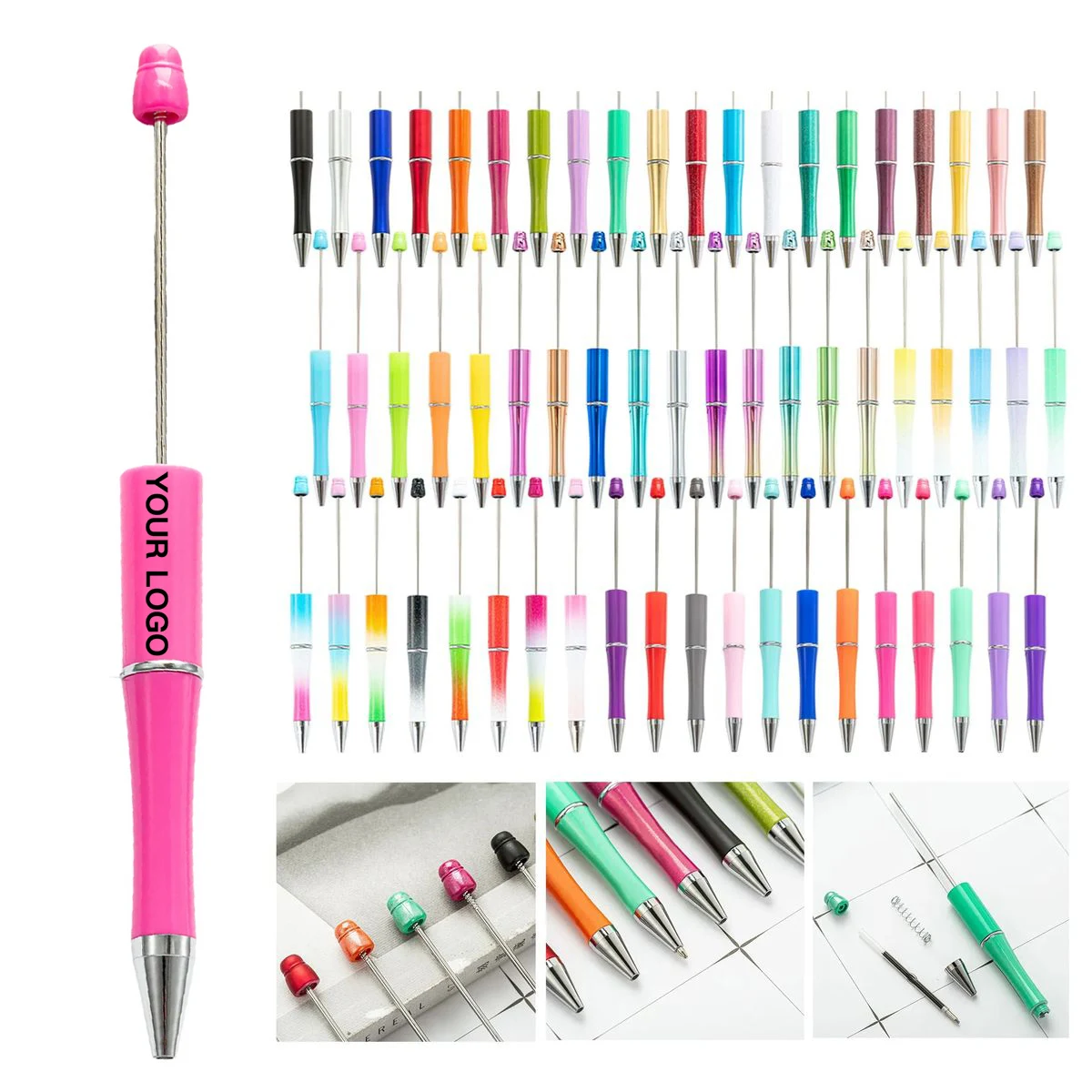 Lightweight Beadable Pen for Creative Writing 1