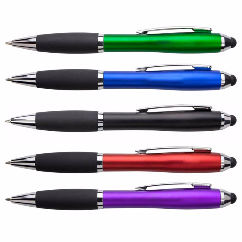 Rubberized Grip Stylus Pen