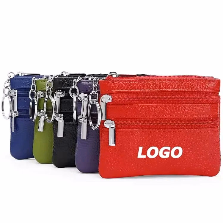 Unisex Universal Credit Card Change Wallet With Keychain