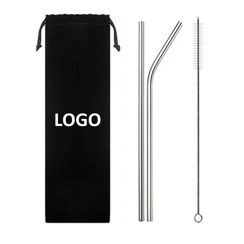 Stainless Steel Drinking Straw Set 1