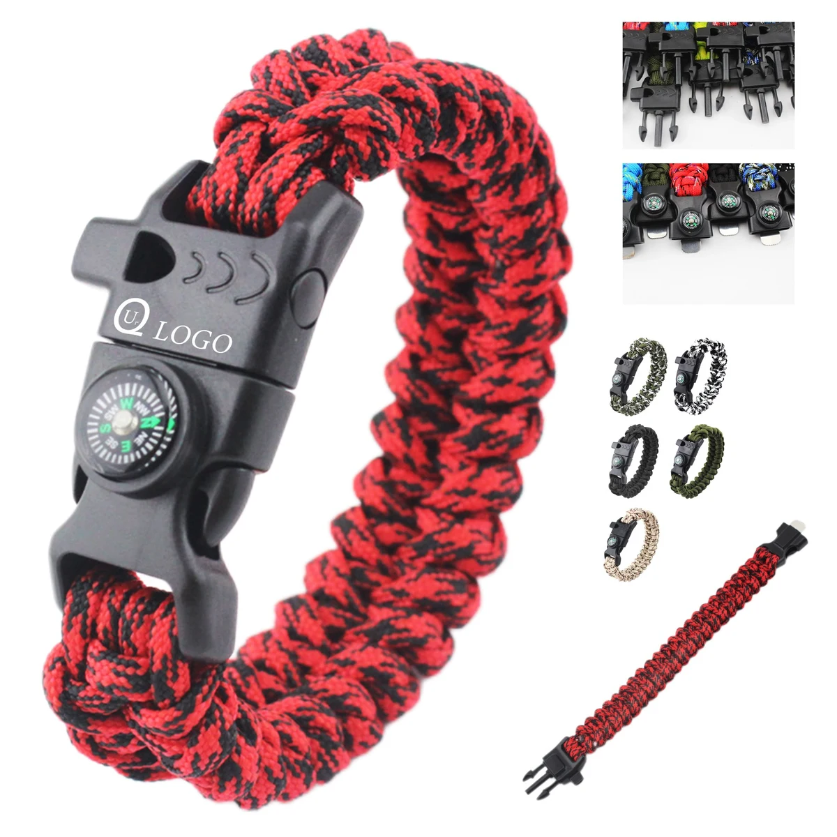 Emergency Survival Paracord Bracelet 1