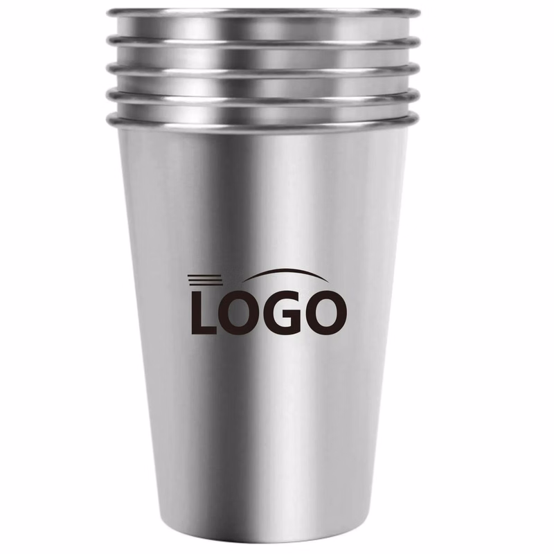 12 Oz Stainless Steel Pint Cup MOQ 100 PCS