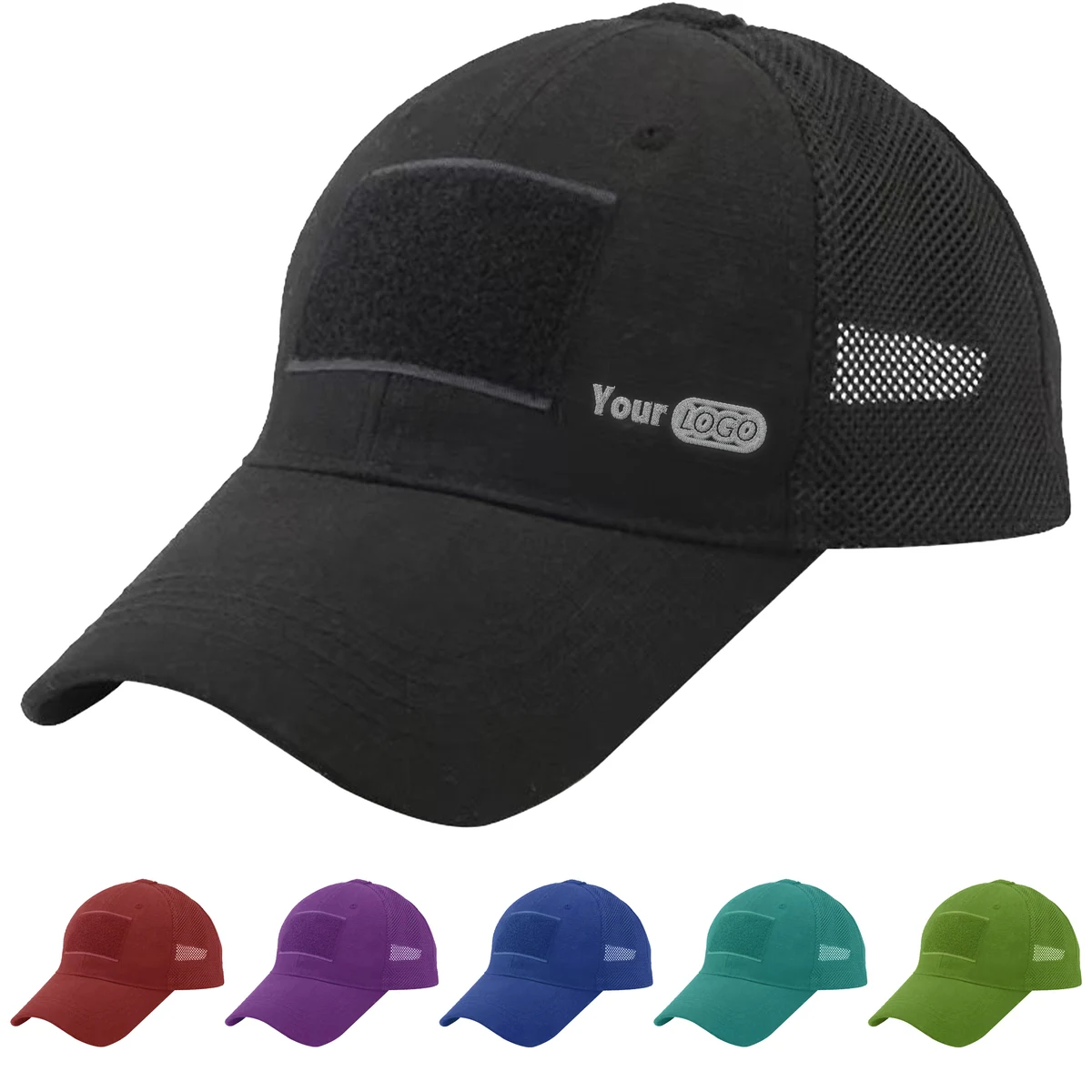 Polyester Durable Mesh Tactical Cap 1