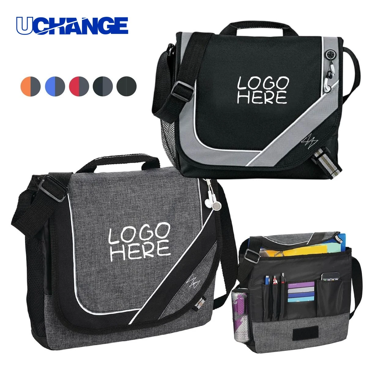 Deluxe Executive Messenger Bag 1