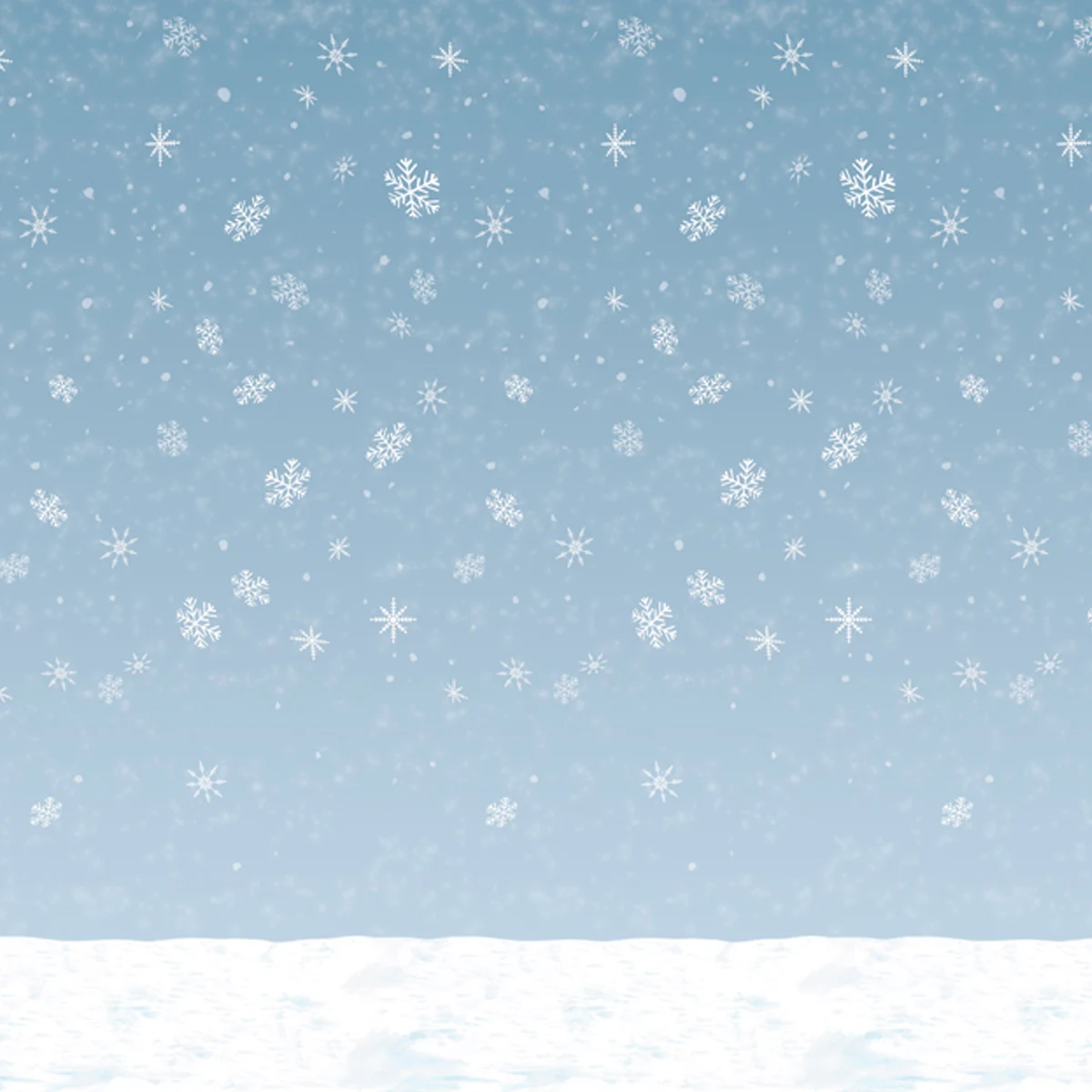 Winter Sky Backdrop 1
