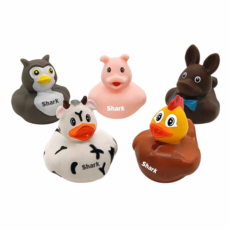 2 inch Animal Shape Rubber Duck - OCEAN