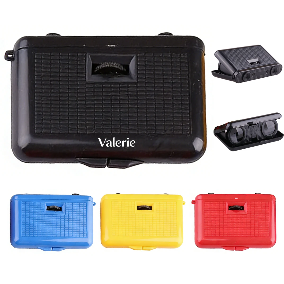 Kids Foldable Plastic Rectangular Binoculars 1