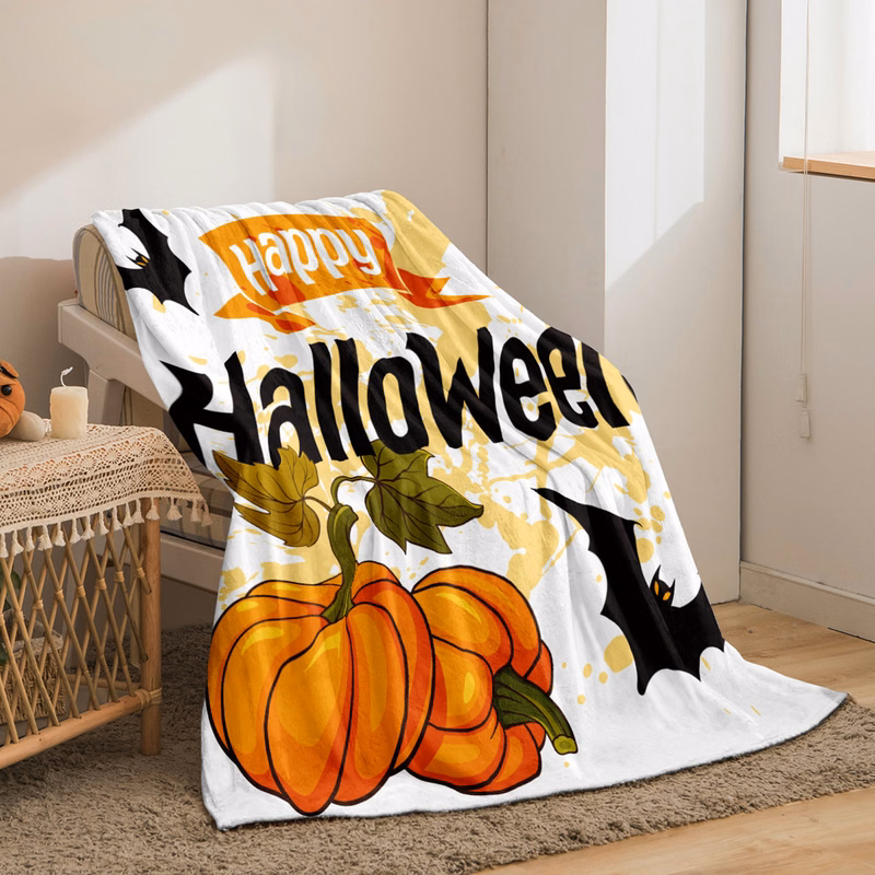 Blanket Woolen Fleece Durable Wide Use Double Thickness